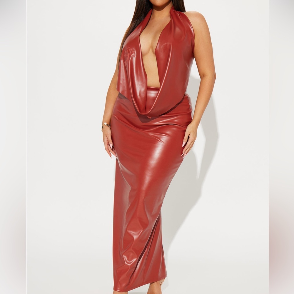 Fashion Nova Faux Leather Set